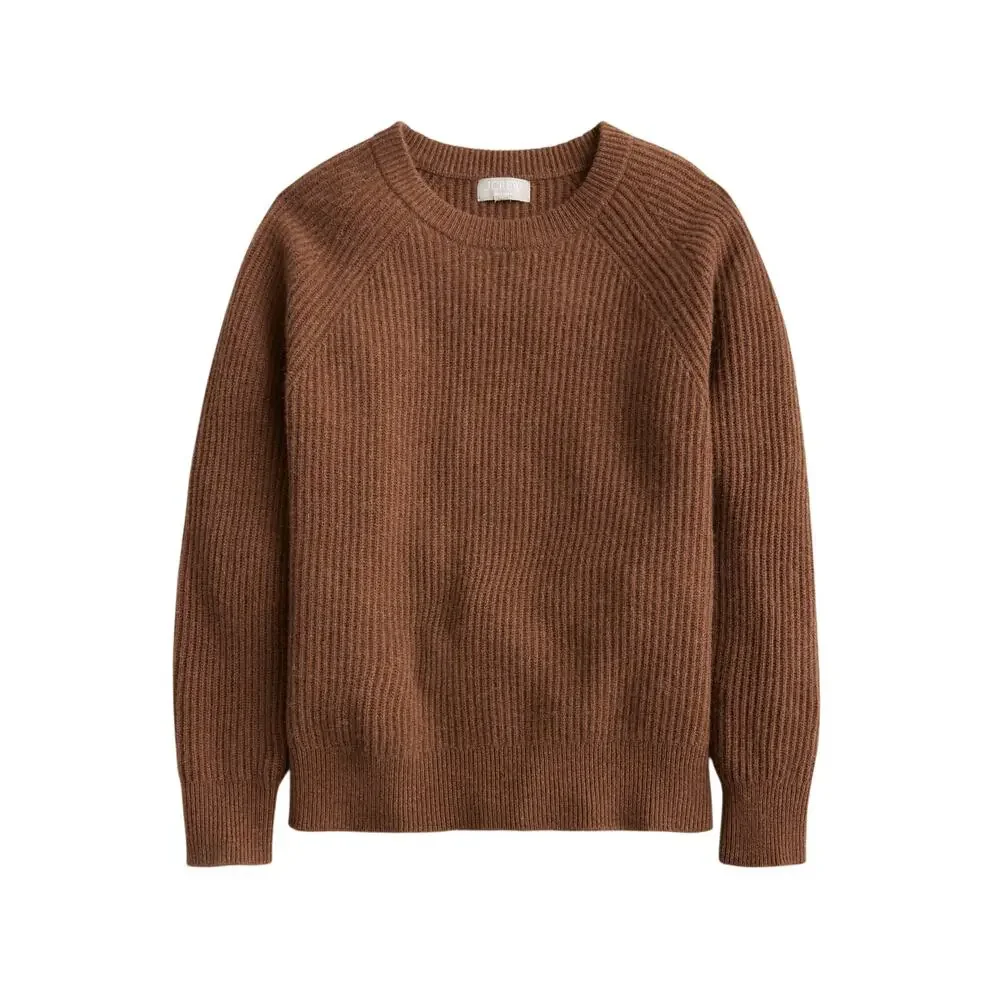 J.Crew Cashmere Brown Crewneck Size S Sweater